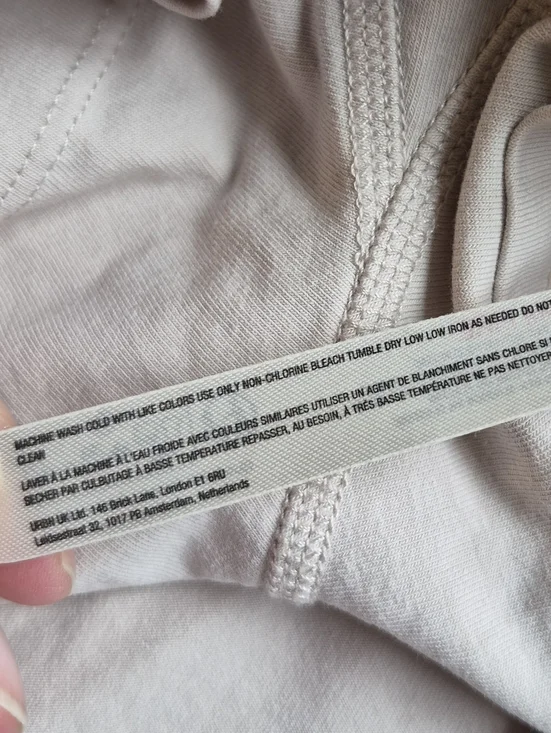 Free People Movement New Flow Skortsie Dress Size XS Tofu Beige Shorts Skort - Picture 15 of 16